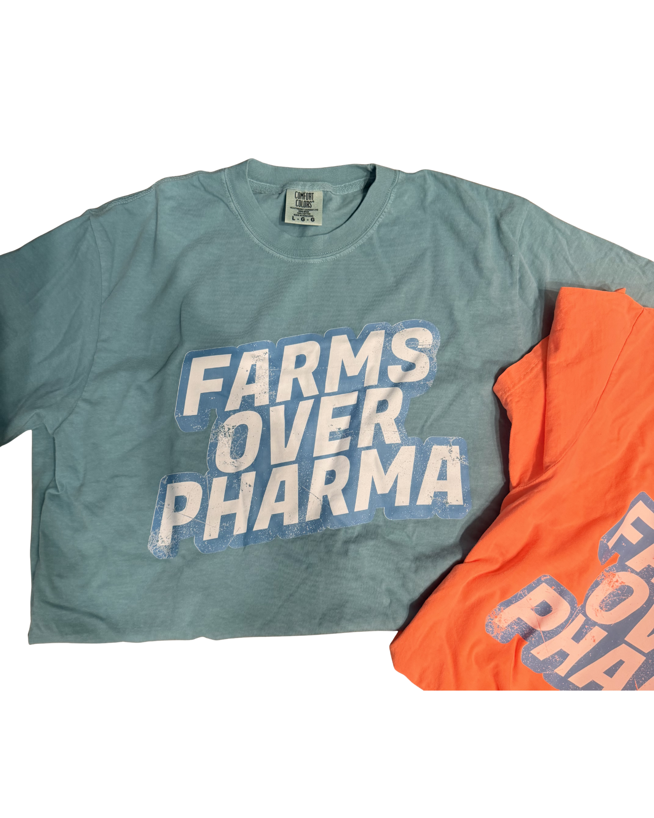 OG Farms Over Pharma! tee